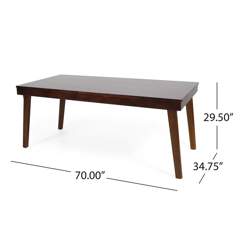 Dining Table, Some assembly is required for this dining table,Rich Mahogany