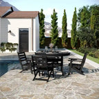 Commercial Grade Indoor-Outdoor Adirondack Style Table - N/A