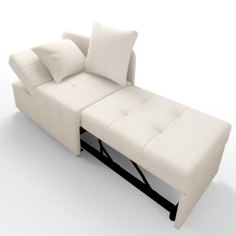 Daybed Sofa Chair wth Adjustable 3-level backrest
