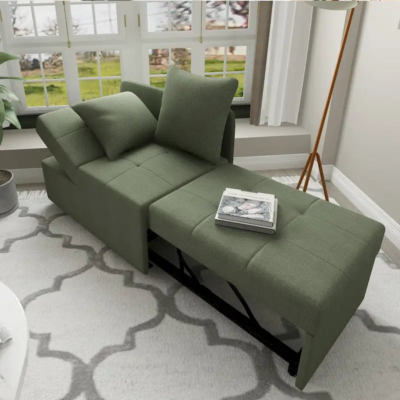 Daybed Sofa Chair wth Adjustable 3-level backrest