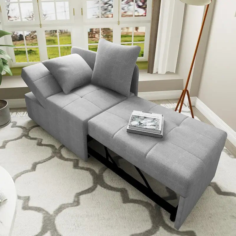 Daybed Sofa Chair wth Adjustable 3-level backrest