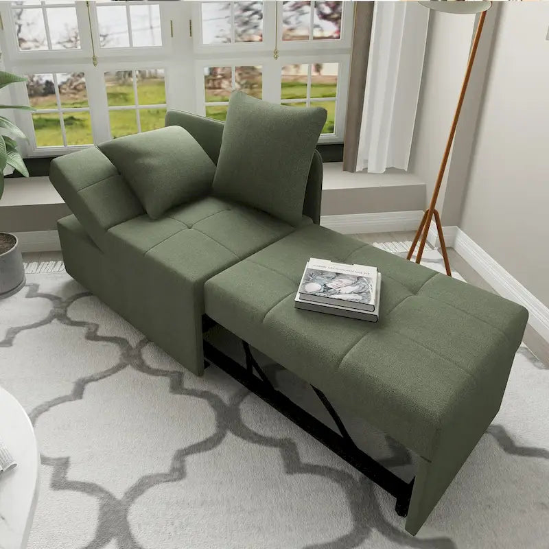 Daybed Sofa Chair wth Adjustable 3-level backrest