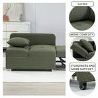 Daybed Sofa Chair wth Adjustable 3-level backrest