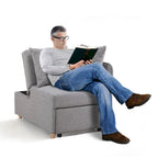 Daybed Sofa Chair wth Adjustable 3-level backrest