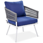 Boho Rope Patio Furniture for 4