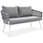 Boho Rope Patio Furniture for 4