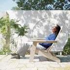 All-Weather Folding Plastic Outdoor Patio Adirondack Chairs