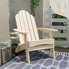 All-Weather Folding Plastic Outdoor Patio Adirondack Chairs