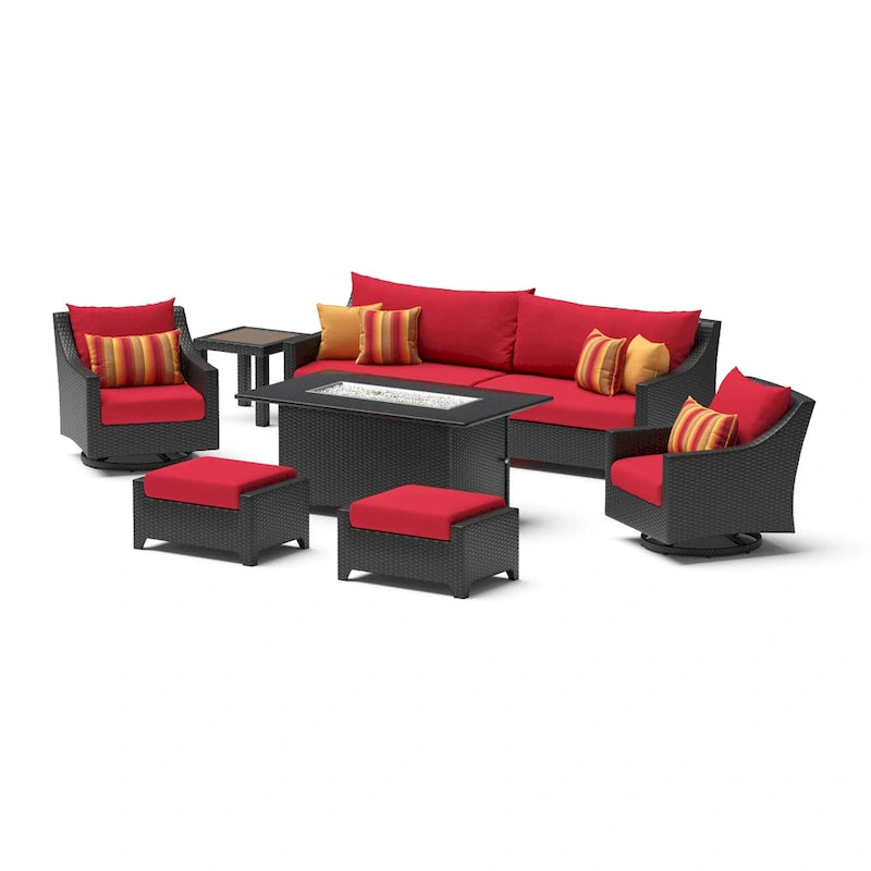 Outdoor Patio Motion Fire with Table