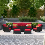 Outdoor Patio Motion Fire with Table