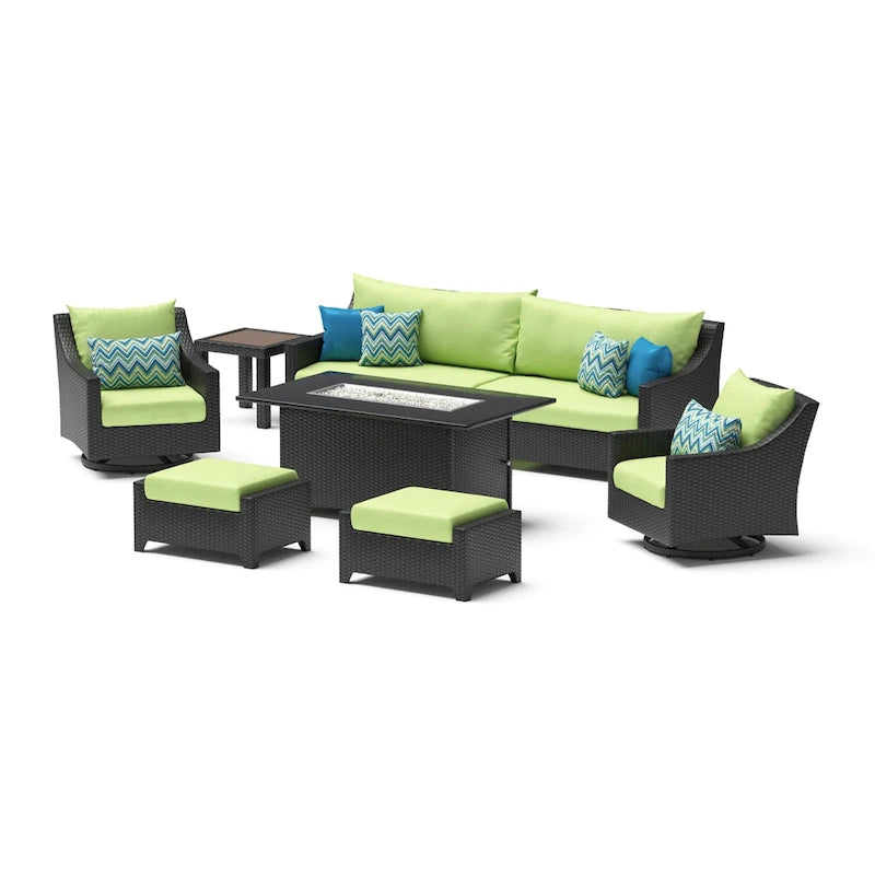 Outdoor Patio Motion Fire with Table