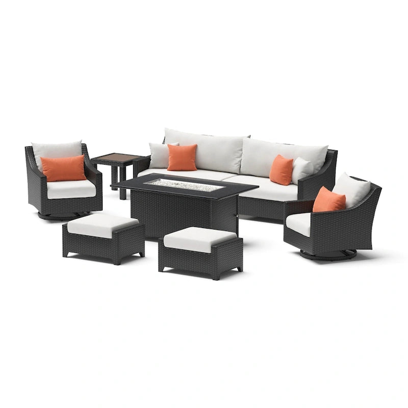 Outdoor Patio Motion Fire with Table