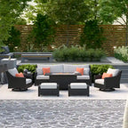 Outdoor Patio Motion Fire with Table
