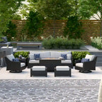 Outdoor Patio Motion Fire with Table