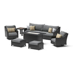 Outdoor Patio Motion Fire with Table