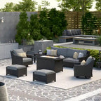 Outdoor Patio Motion Fire with Table