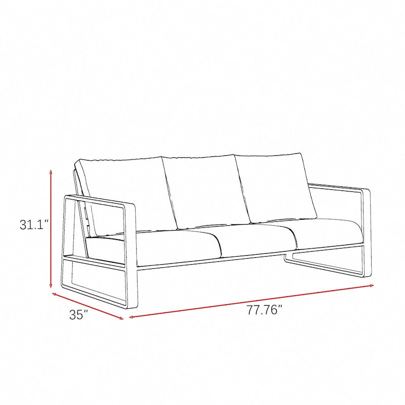 Melbourne 3-piece Chair Group