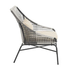 Manhattan Comfort Ashland Modern 3-Piece Patio Conversation Set