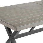 Outdoor Patio Dining with 8 Chairs and 1 Table