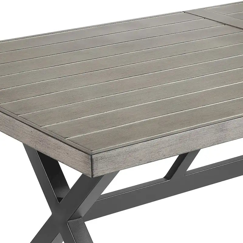 Outdoor Dining Patio Set with 8 Dining Chairs and 1 Dining Table