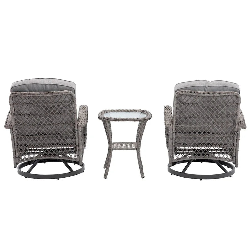 Swivel Rocker Patio Conversation Set