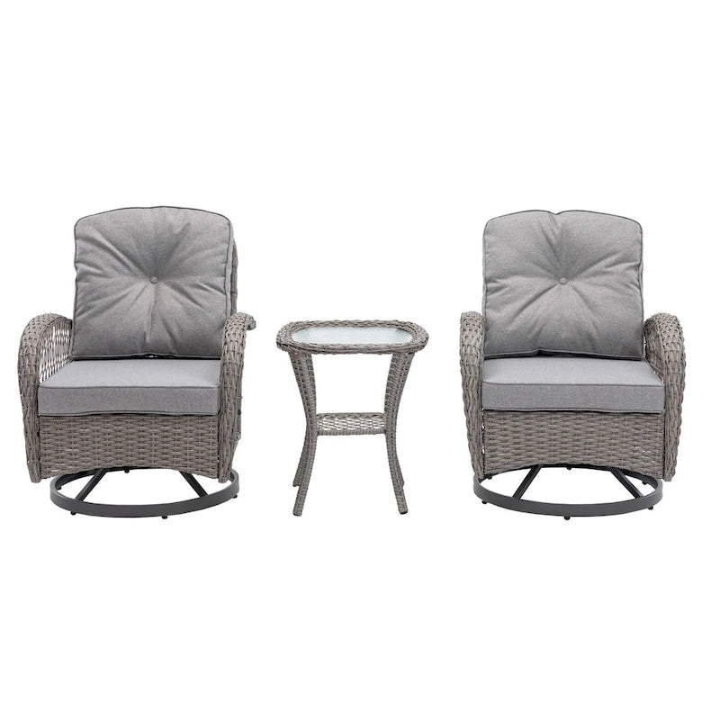 Swivel Rocker Patio Conversation Set