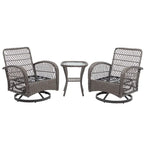 Swivel Rocker Patio Conversation Set