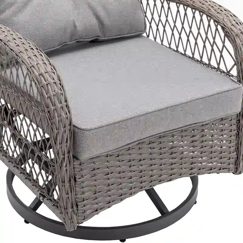 Swivel Rocker Patio Conversation Set