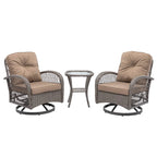 Swivel Rocker Patio Conversation Set