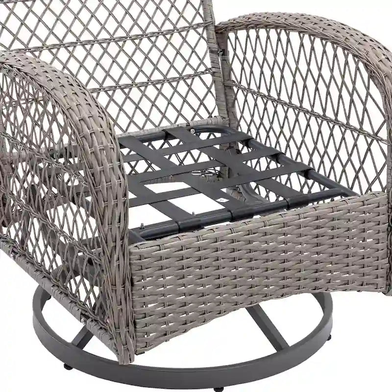 Swivel Rocker Patio Conversation Set