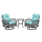 Swivel Rocker Patio Conversation Set