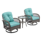 Swivel Rocker Patio Conversation Set