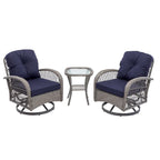 Swivel Rocker Patio Conversation Set