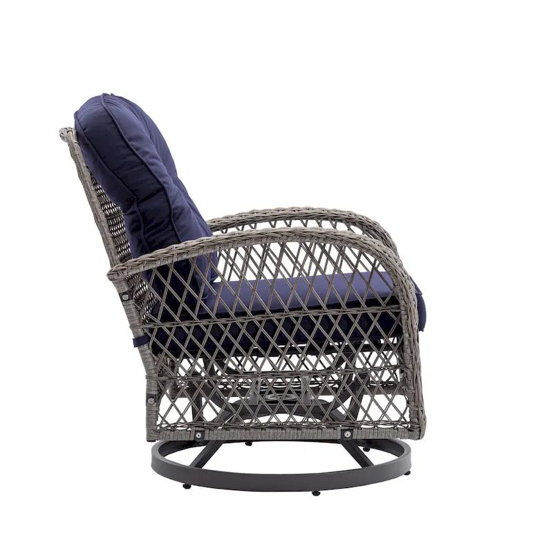 Swivel Rocker Patio Conversation Set