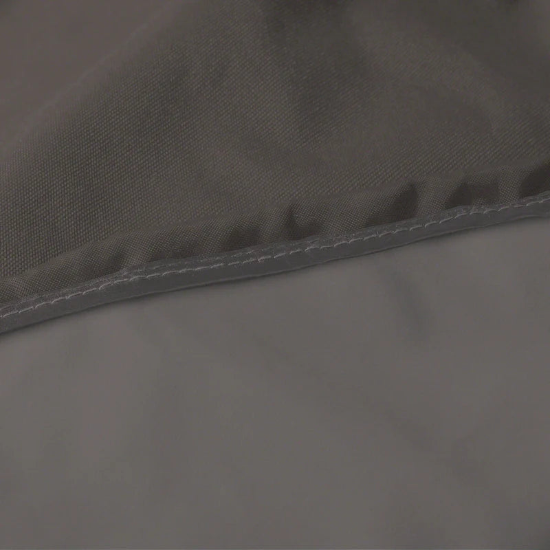 Classic Accessories Ravenna Round Patio Ottoman/Table Cover - Premium Outdoor Furniture Cover with Water Resistant Fabric