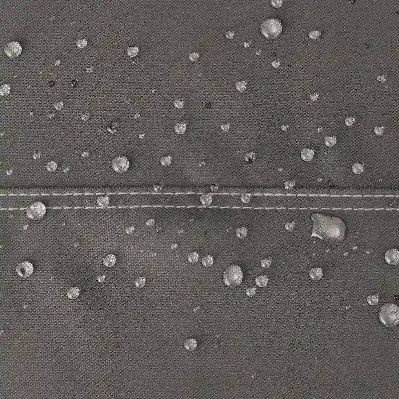 Classic Accessories Ravenna Round Patio Ottoman/Table Cover - Premium Outdoor Furniture Cover with Water Resistant Fabric