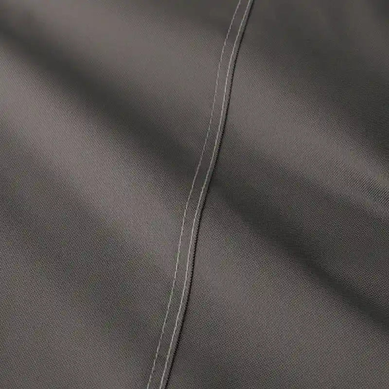 Classic Accessories Ravenna Round Patio Ottoman/Table Cover - Premium Outdoor Furniture Cover with Water Resistant Fabric