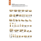 Classic Accessories Veranda Water-Resistant 65 Inch Round Patio Daybed Cover