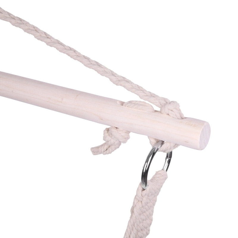 2pcs Hanging Rope Air/Sky Chair Swing beige