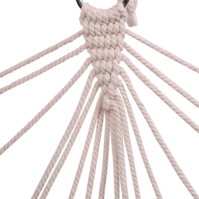 2pcs Hanging Rope Air/Sky Chair Swing beige