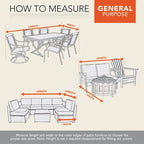 Monterey Patio Dining Set Cover