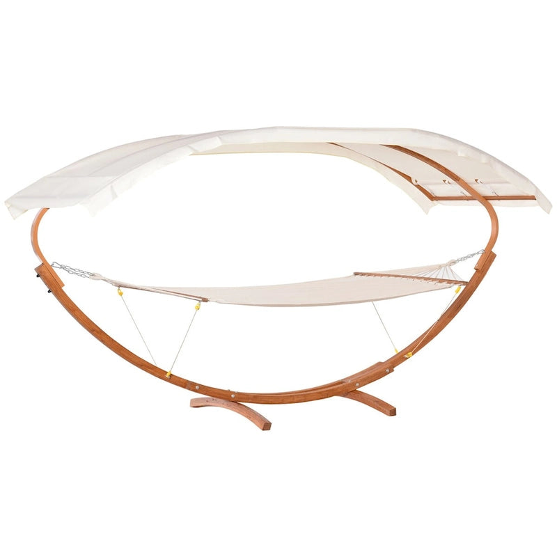 Outdoor Hammock with Stand & Accessories, Extra Large Sun Shade Canopy