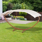 Outdoor Hammock with Stand & Accessories, Extra Large Sun Shade Canopy
