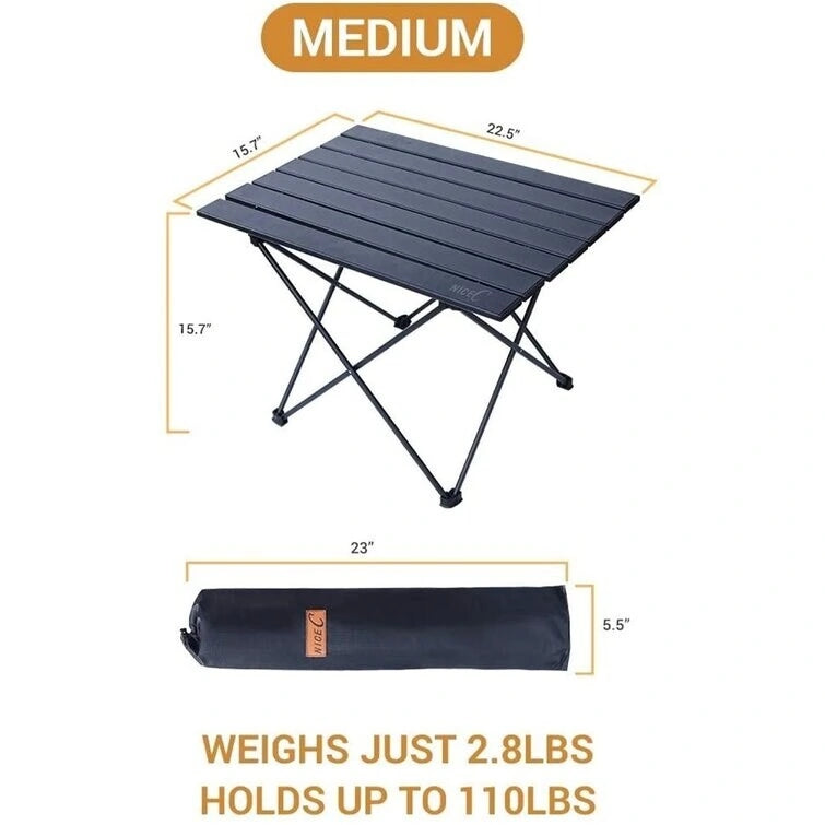 Ultralight Aluminum Folding Camping Table