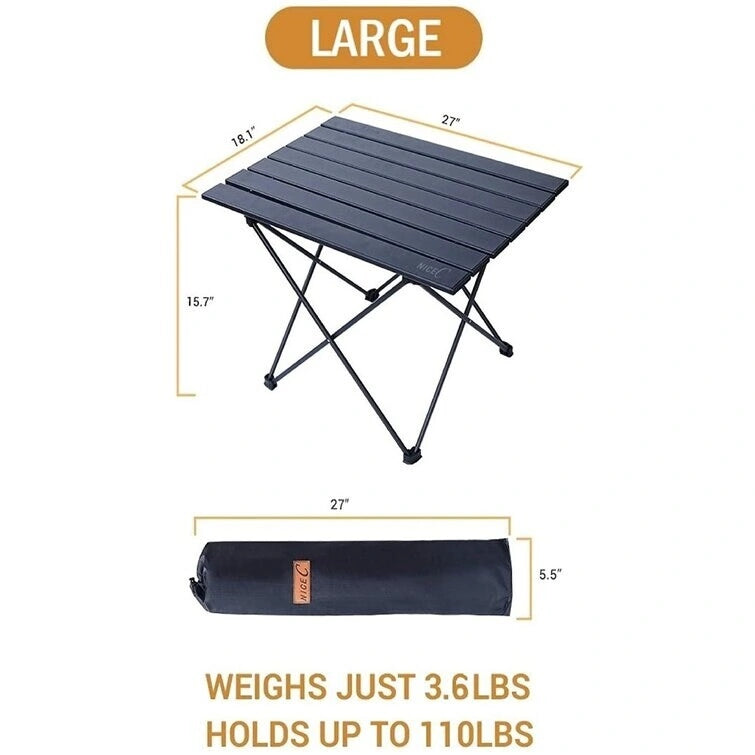Ultralight Aluminum Folding Camping Table