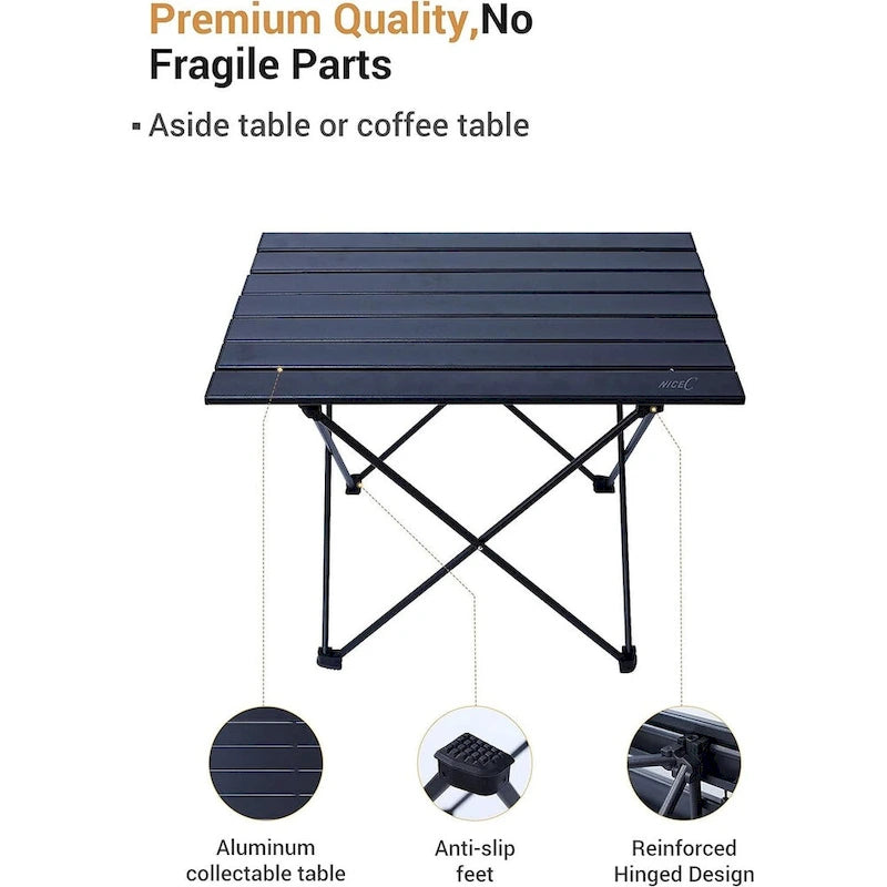 Ultralight Aluminum Folding Camping Table