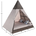 SAFAVIEH Outdoor Living Bongo Daybed - 91Wx65Dx98H