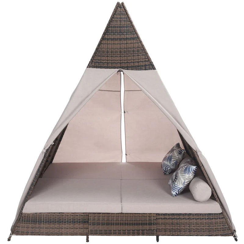 SAFAVIEH Outdoor Living Bongo Daybed - 91Wx65Dx98H